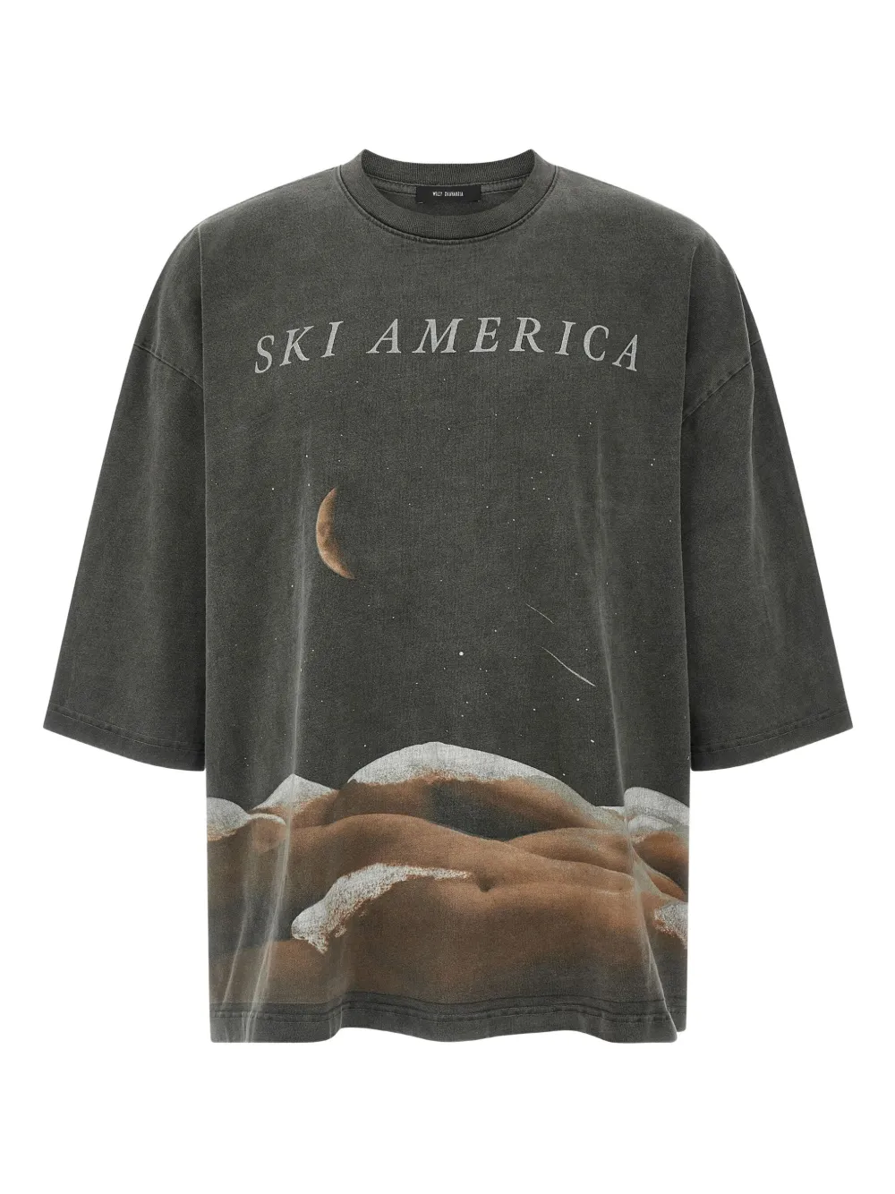 Willy Chavarria Print Short-sleeve T-shirt In Green