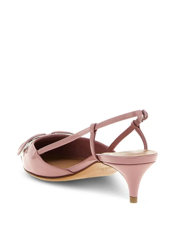 Valentino Garavani Vロゴ シグネチャー 40mm スリングバック パンプス