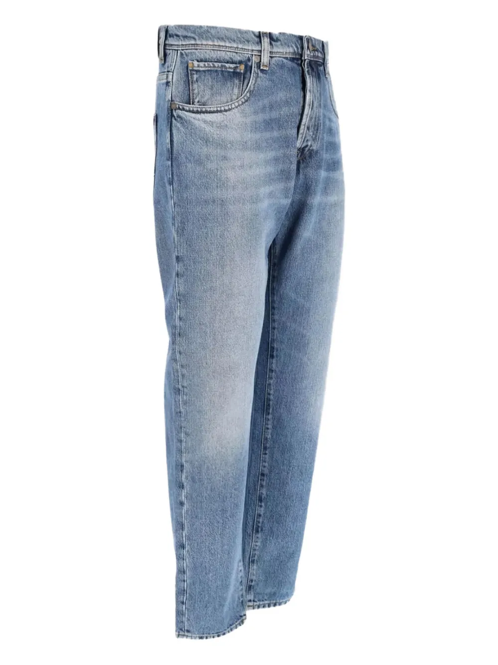 Incotex Jeans met vijf zakken Blauw