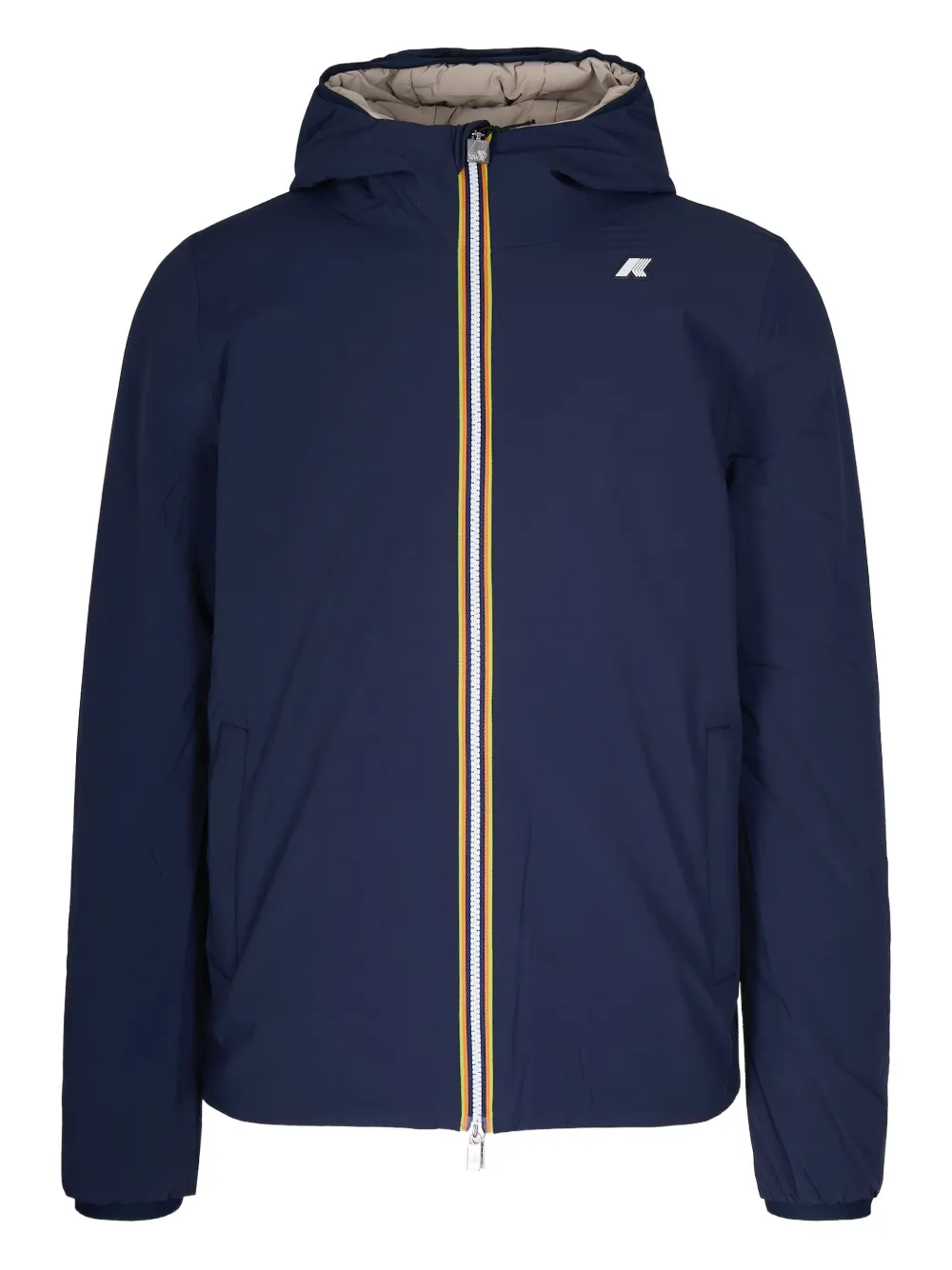 K-Way logo-detail hooded jacket | azul | Image 1