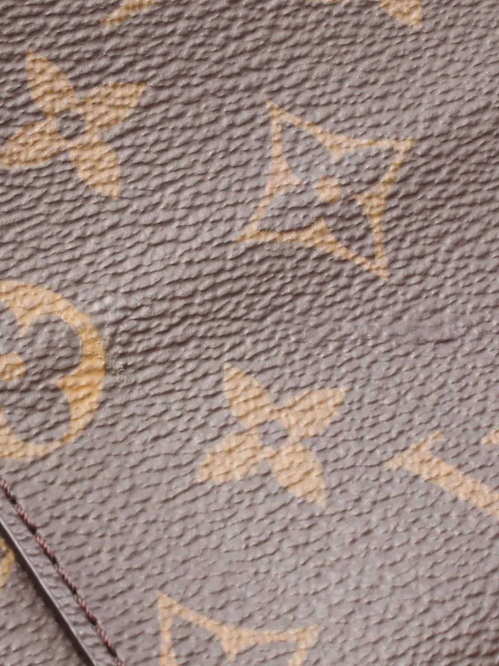 Pre-owned Louis Vuitton 2021-2025 Monogram Reverse Vanity Pm Satchel In Brown