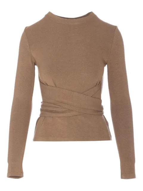 Eleh bow-back T-shirt