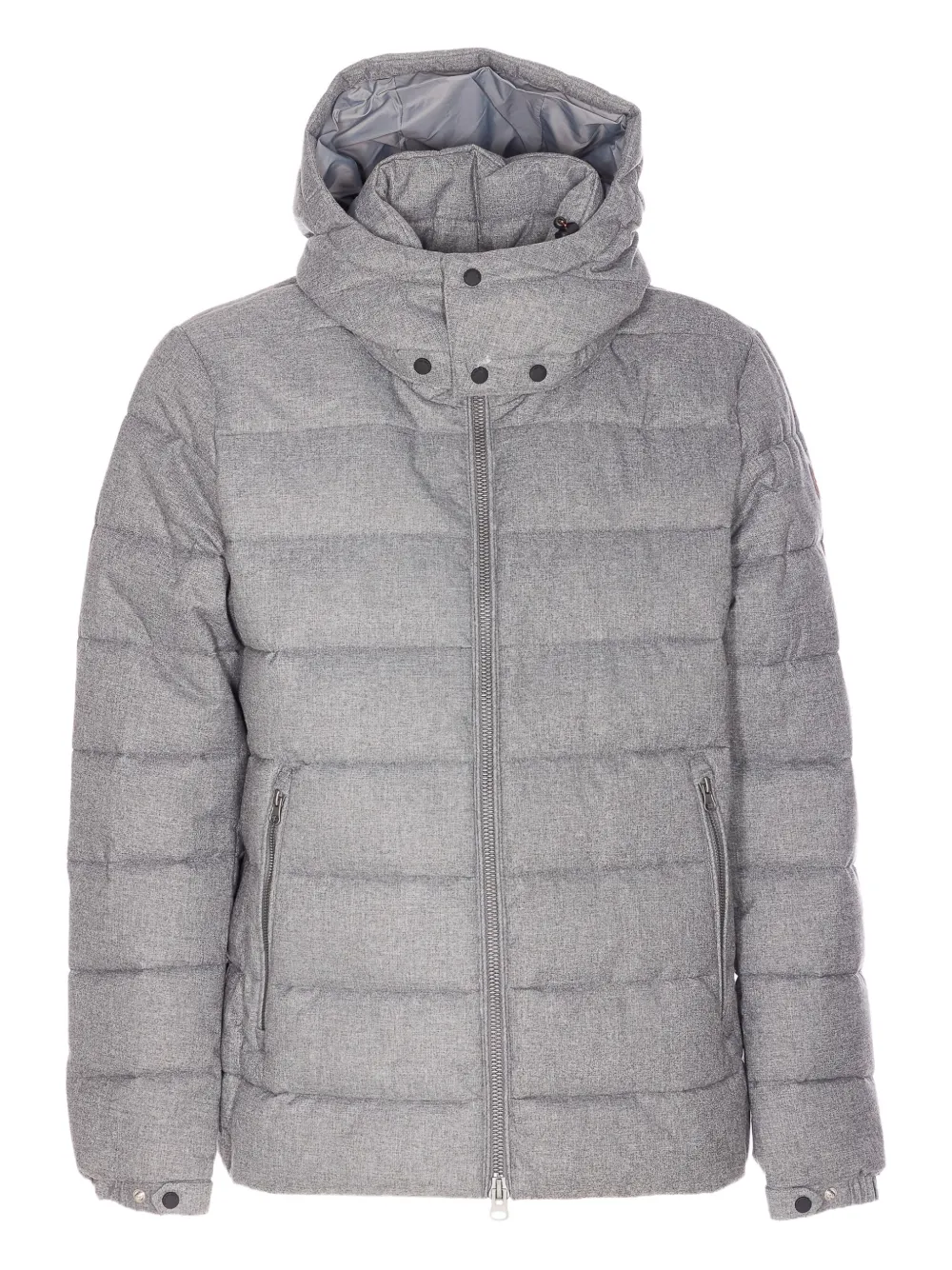 Save The Duck zip removable-hood jacket | Grey | Image 1