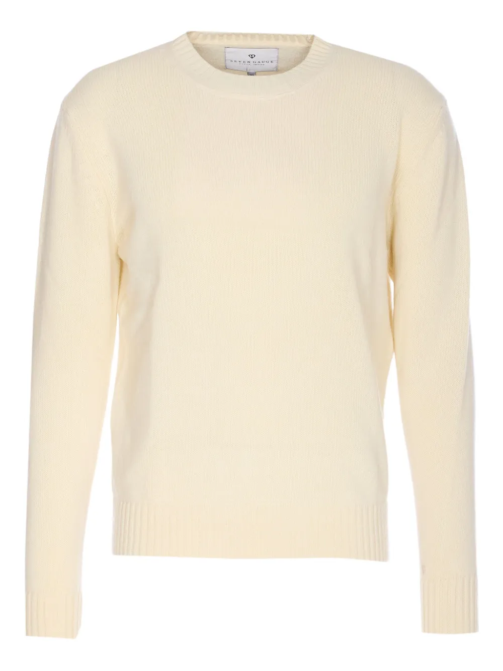 SEVEN GAUGE suéter con cuello redondo | blanco | Image 1