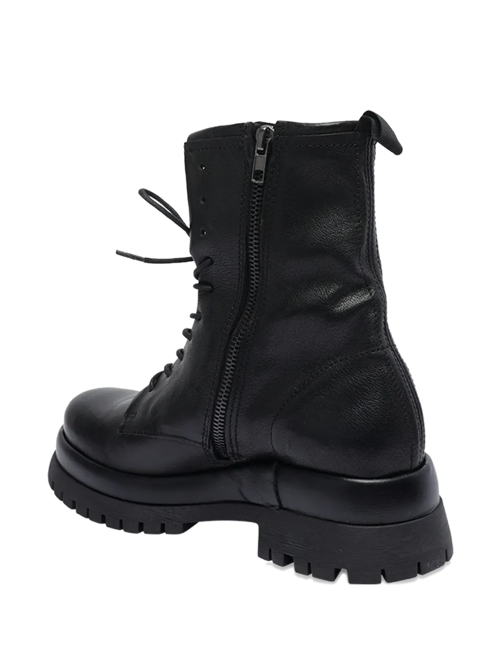 Pawelk's Lace-up Boots In Black