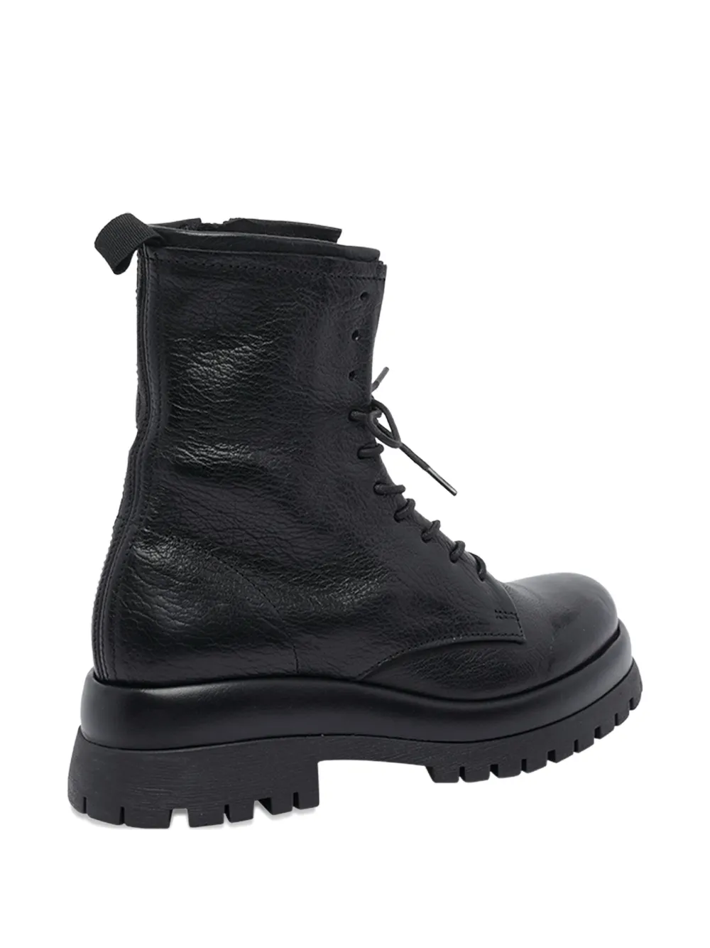 Pawelk's Lace-up Boots In Black