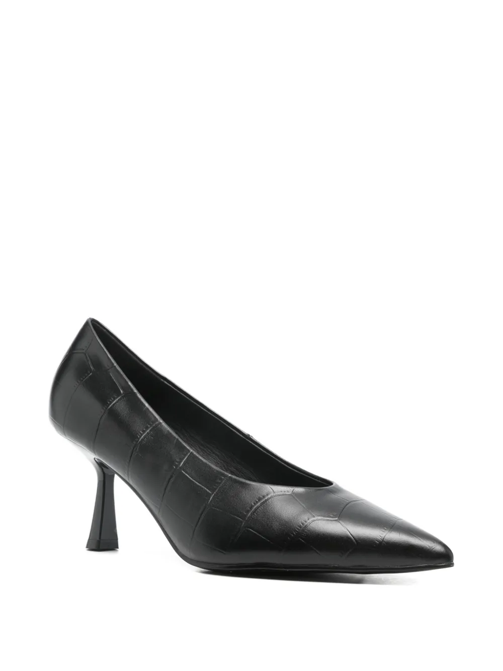 Bibi Lou 70mm pointed textured pumps | Heeled Pumps | Image 2