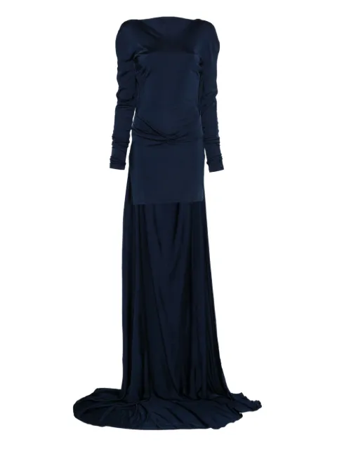 David Koma knot-detail dress