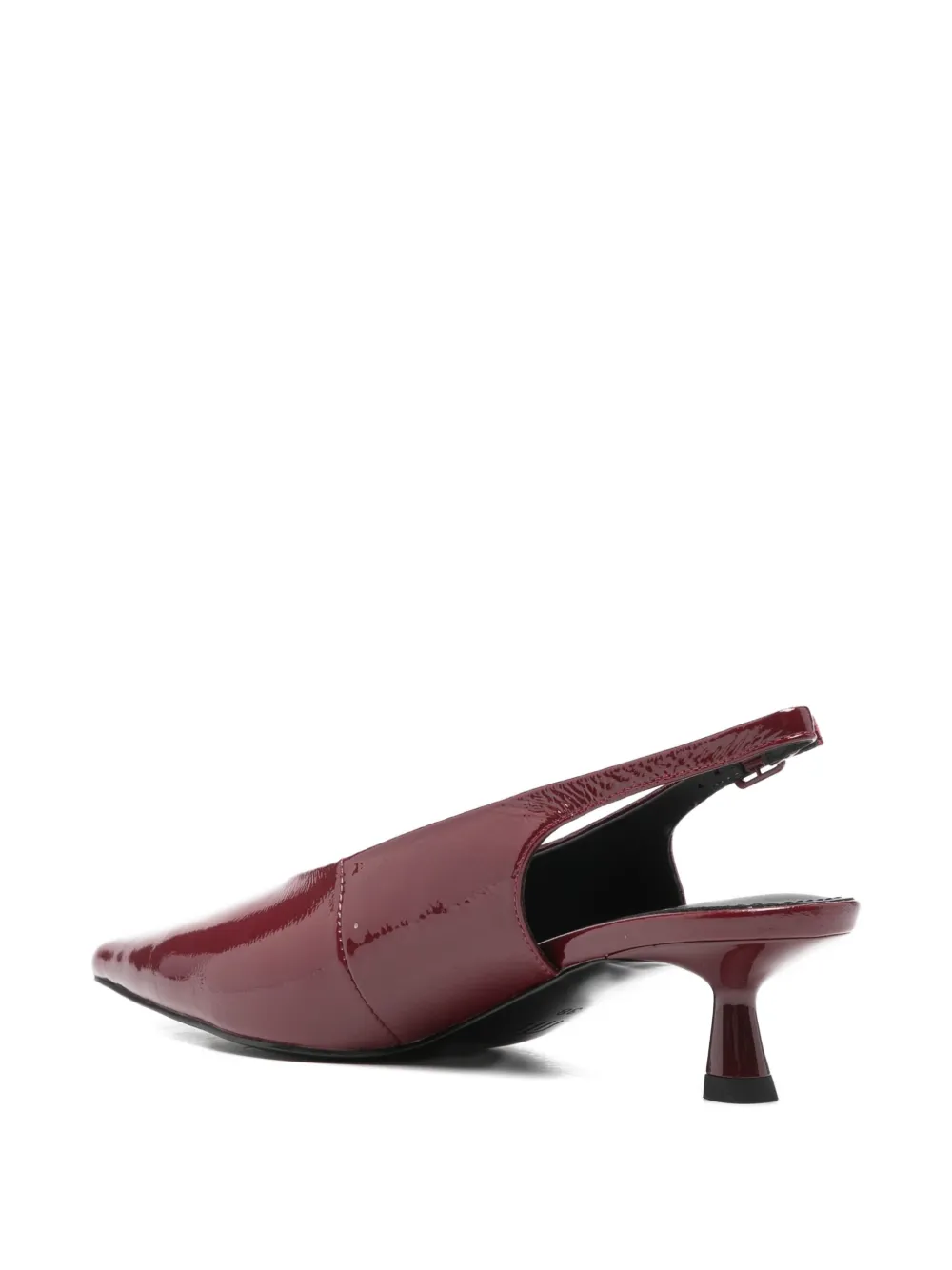 Bibi Lou 50 mm Tiare slingback pumps met puntige neus Rood