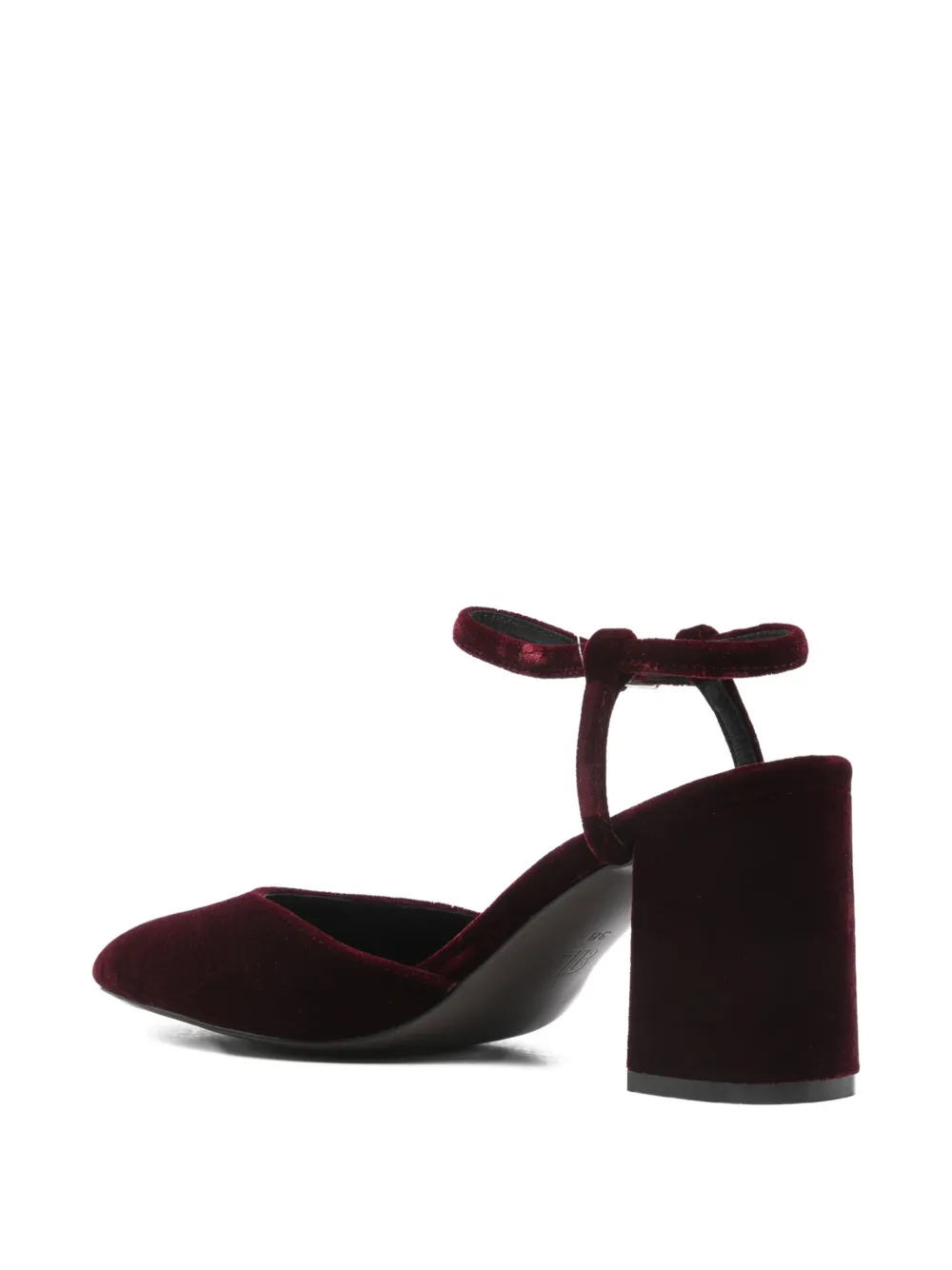 Bibi Lou 80 mm sandalen met enkelbandje en hak Rood