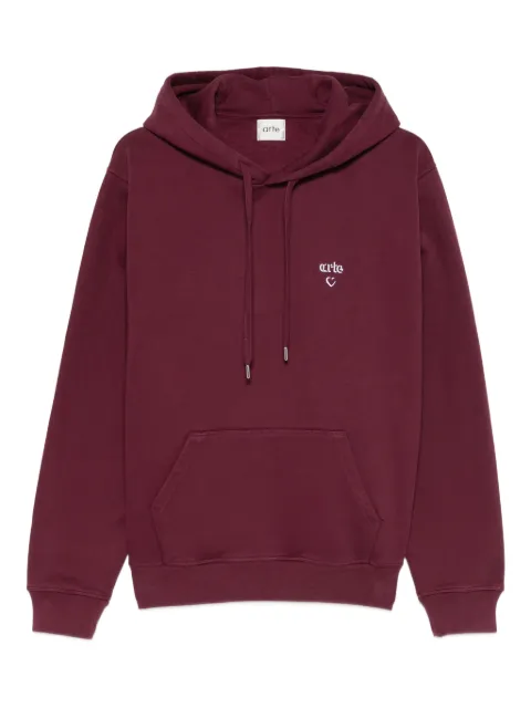 Arte Antwerp embroidery-logo hoodie