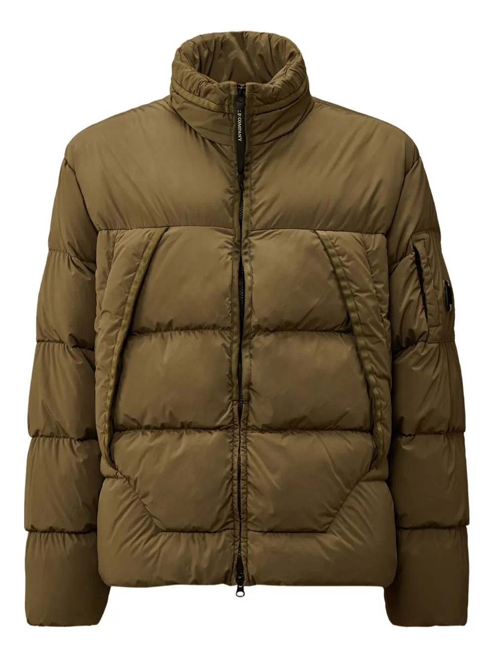 C.P. Company padded zip jacket | Brown | Image 1