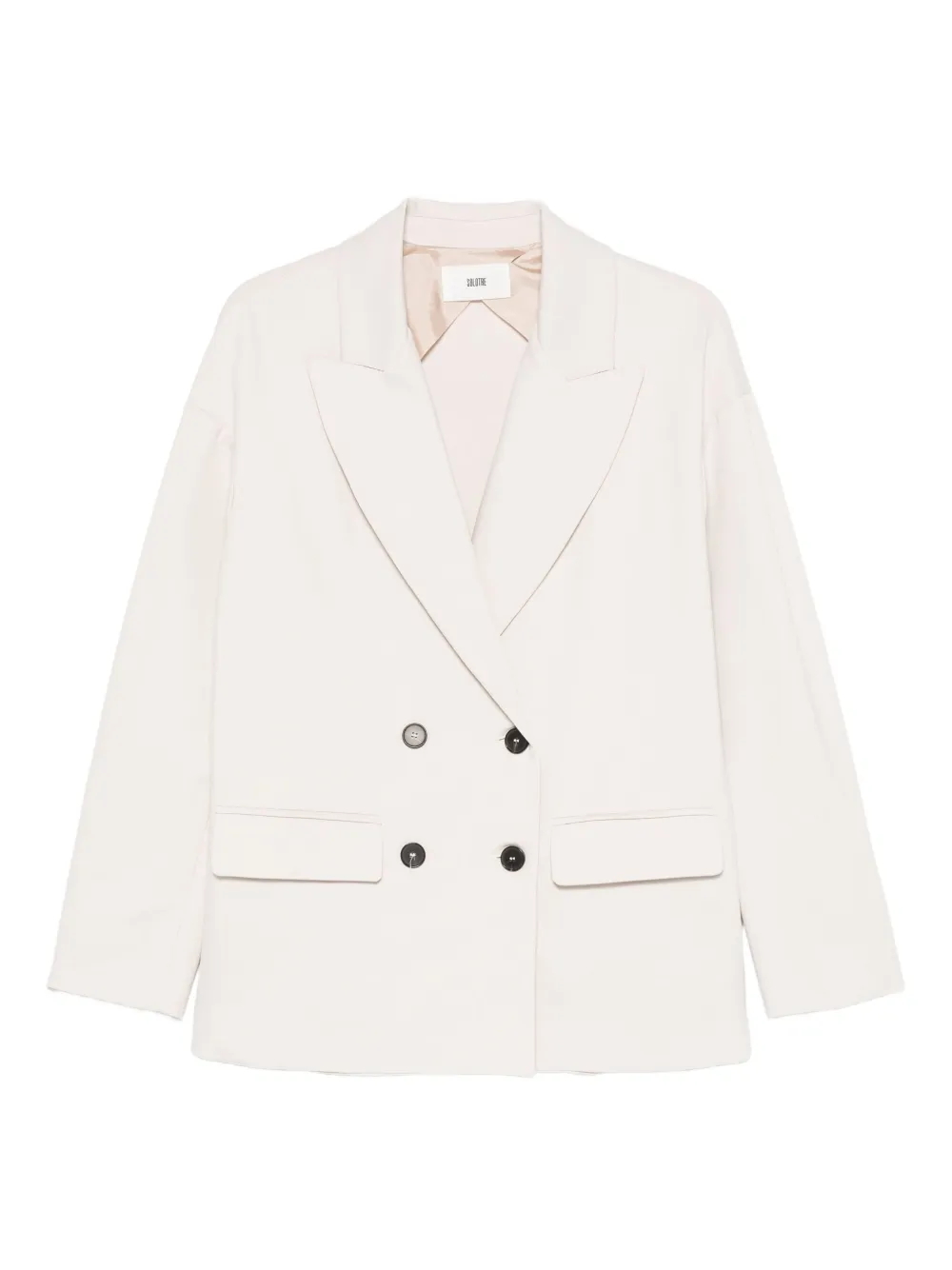 SOLOTRE blazer con doble botonadura | blanco | Image 1