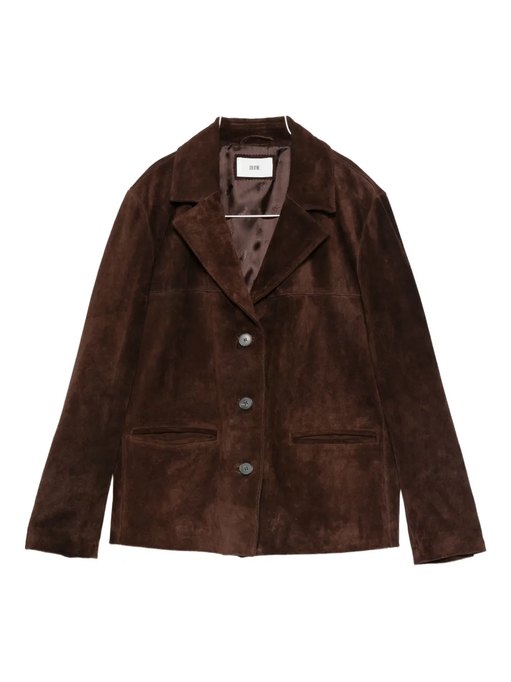 SOLOTRE button-fastening jacket | Brown | Image 1