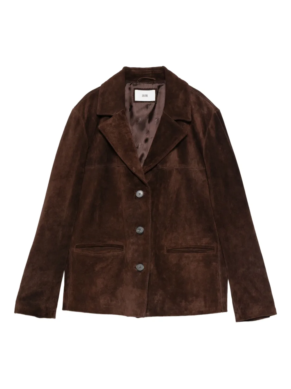 SOLOTRE button-fastening jacket | Brown | Image 1
