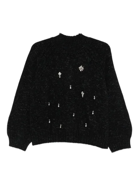 SOLOTRE embellished sweater