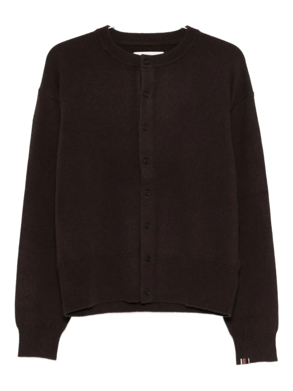 Extreme Cashmere Luce Buttoned Cardigan In Brown