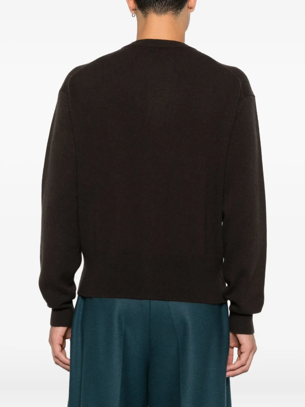 extreme cashmere Luce vest met knopen Bruin