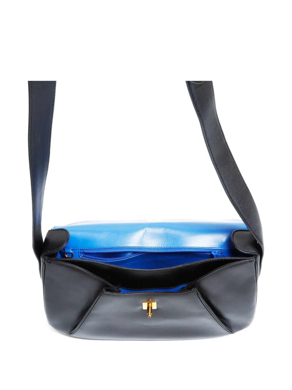 Pre-owned Cartier 2000-2015 Panther Shoulder Bag In Black