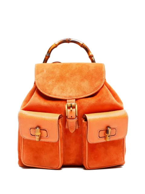 Gucci Pre-Owned mochila Bamboo 1990-2000