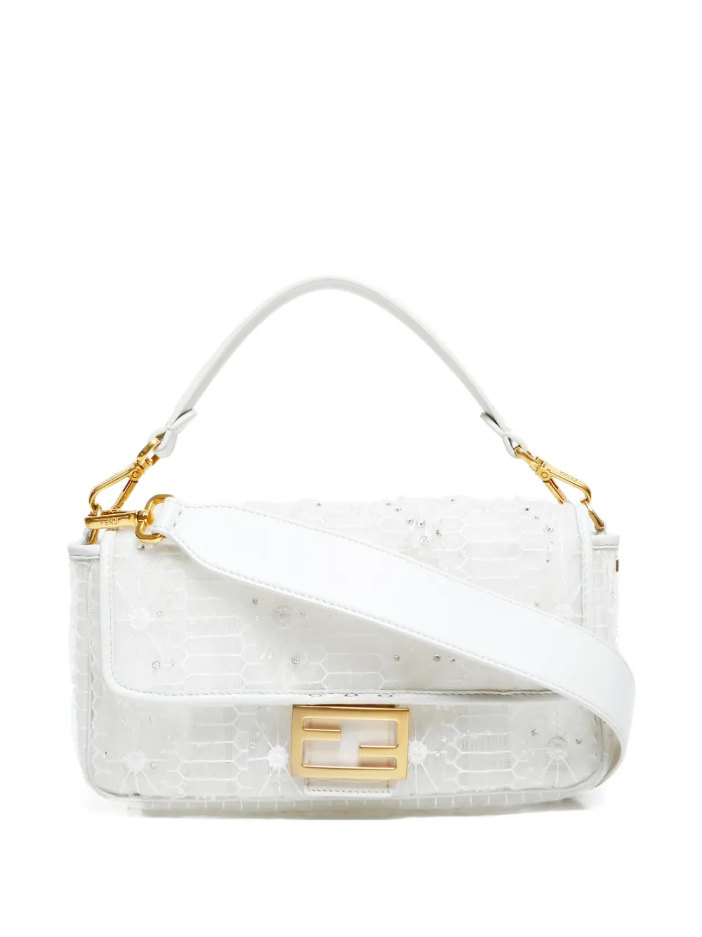 Fendi Pre-Owned 2020-2025 Mamma Baguette tote bag | White | Image 1