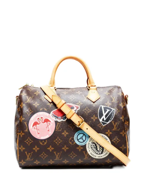 Louis Vuitton Pre-Owned  2016 Speedy Bandouliere 30 World Tour handbag