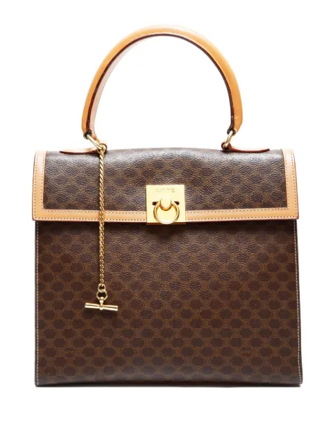 Celine Pre-Owned شنطة يد 'ماكادام' من عقد 1990-2000