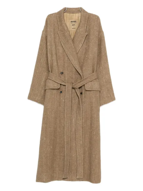 Uma Wang double-breasted belted coat