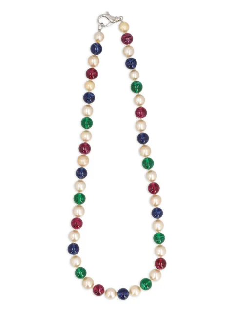 Vintage multi-beaded necklace