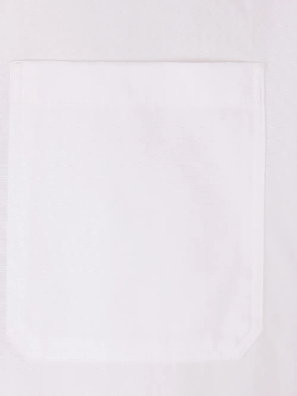 Yohji Yamamoto Chest-pocket Cotton Shirt In White