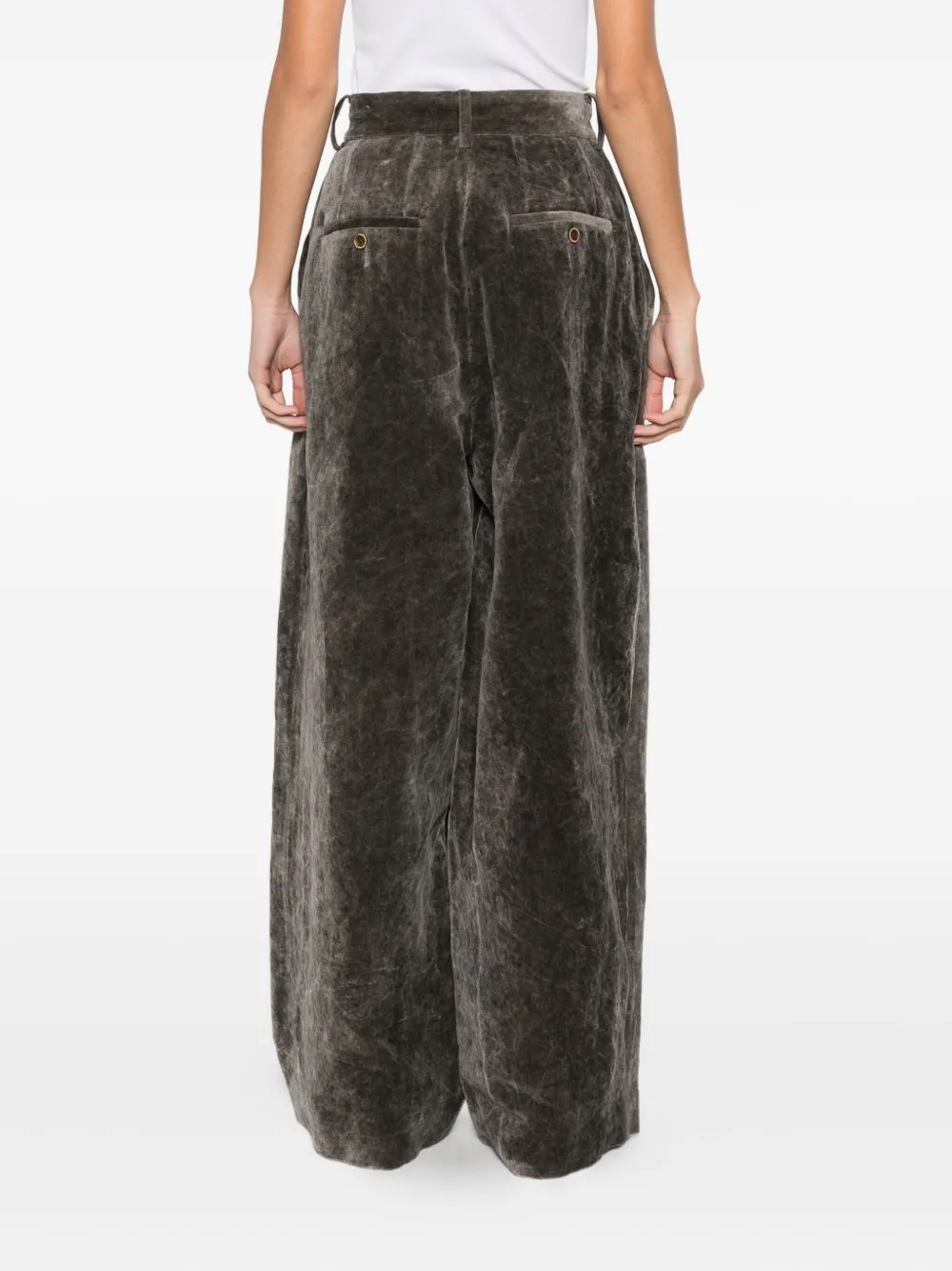 Uma Wang Plooibroek Bruin