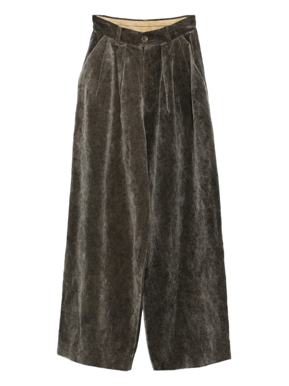 Uma Wang pleated trousers | Brown | Image 1