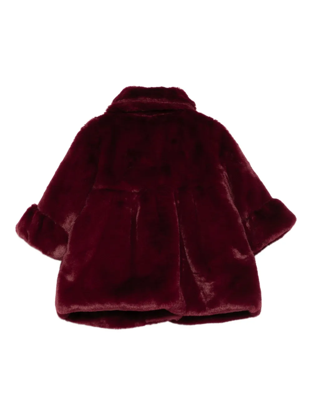 La Stupenderia Jas van imitatiebont Rood