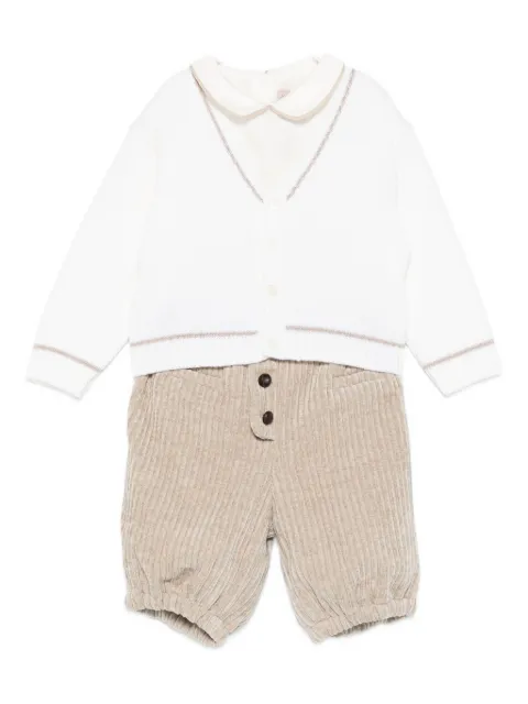 La Stupenderia corduroy trousers set