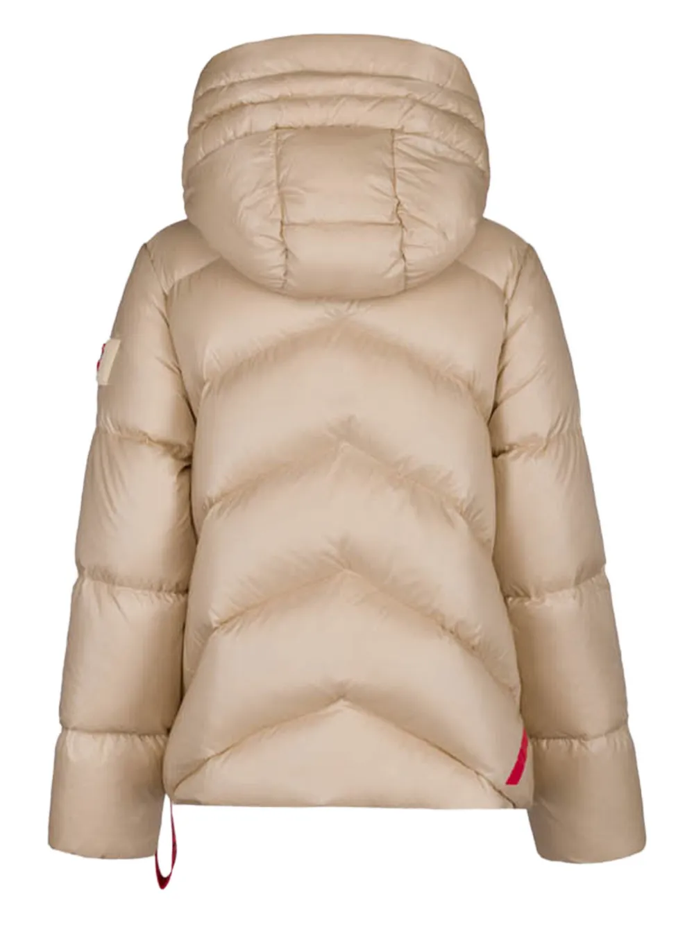 After Label Helsinki Puffer Jacket In Neutral