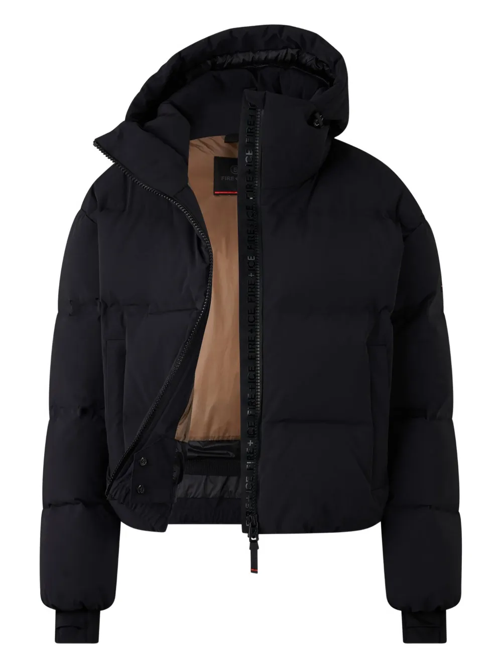  Bogner Neila Hooded Puffer Jacket - Black 