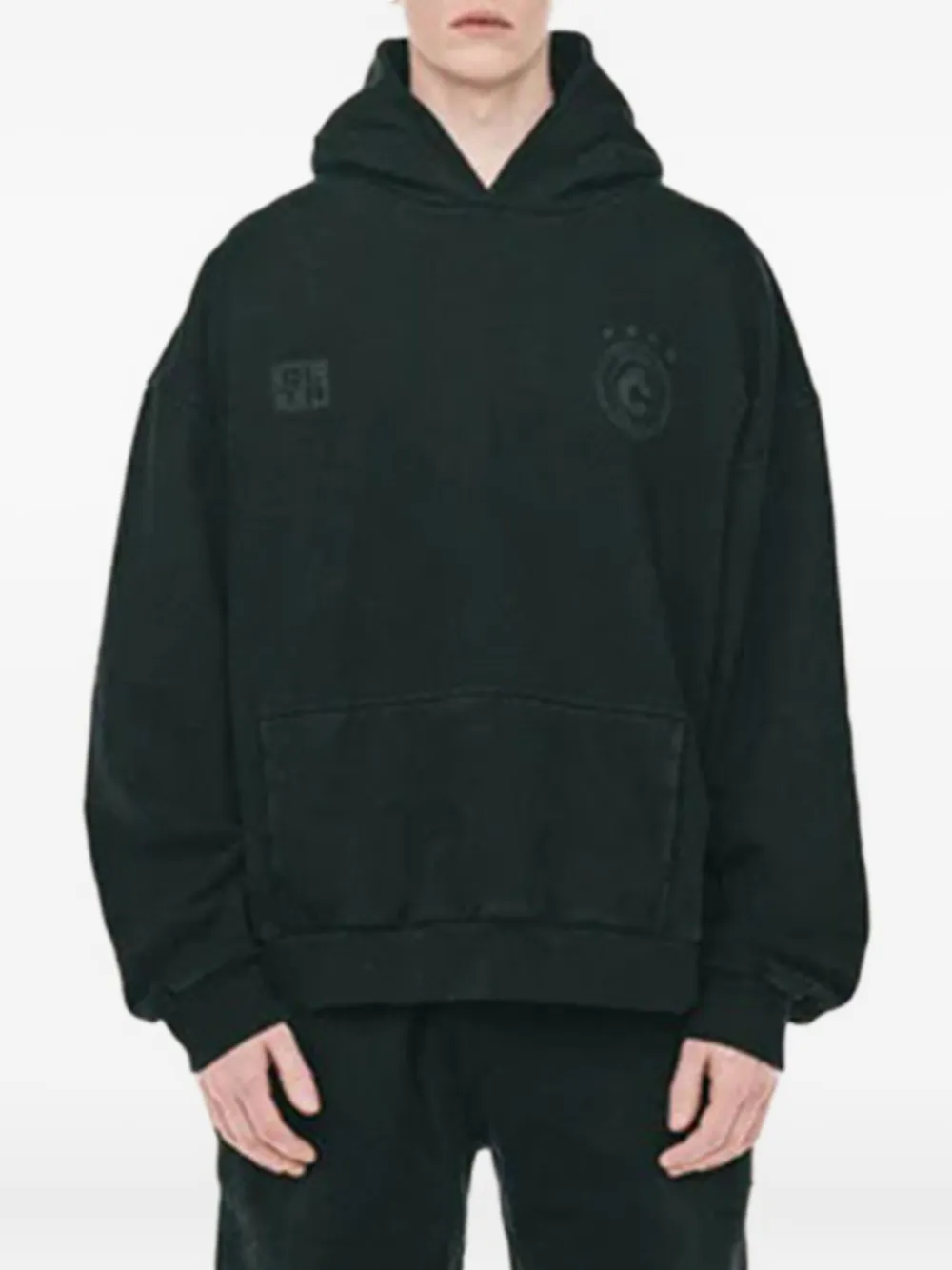 CULTURA hoodie de algodón | negro | Image 1