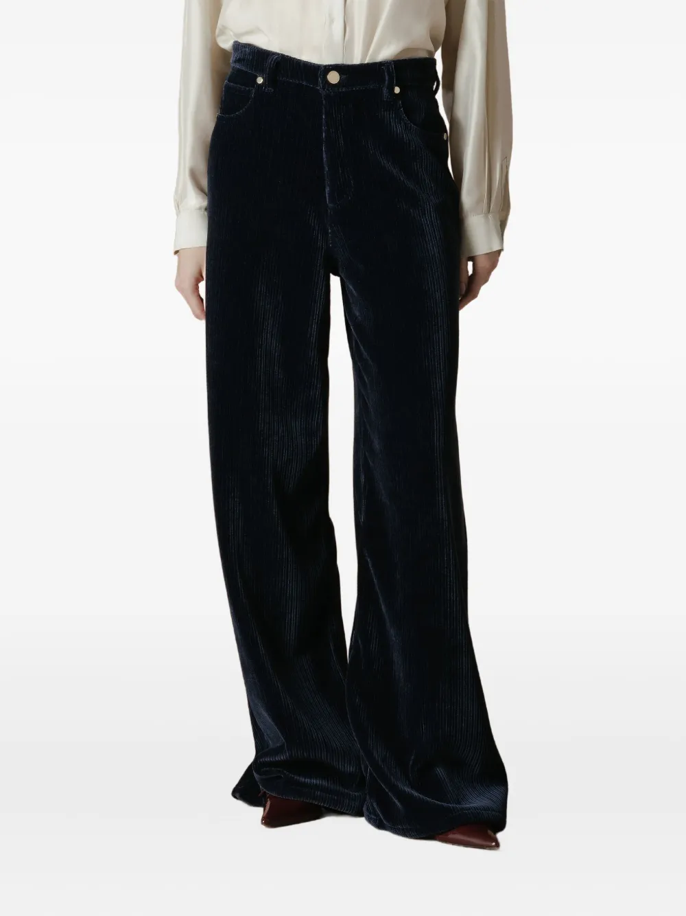 Cruna Taylor Corduroy Trousers In Black