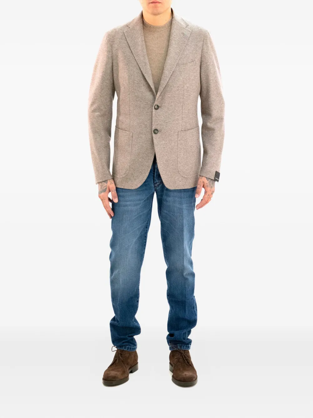Tagliatore notched lapels patch pockets jacket | Vestes habillées & vestes de smoking | Image 2