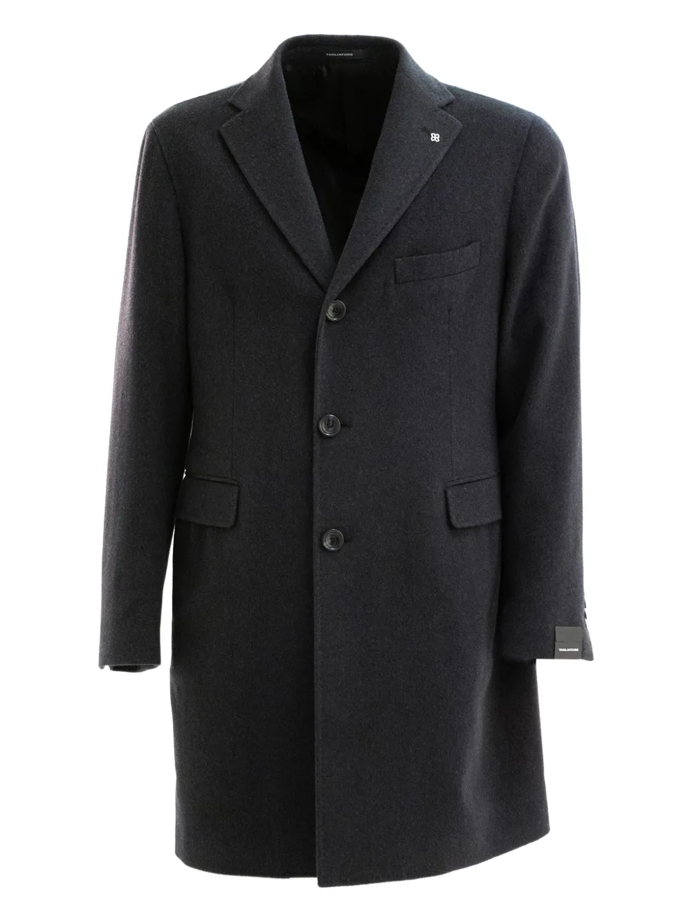 Tagliatore notched-lapels coat | Grey | Image 1