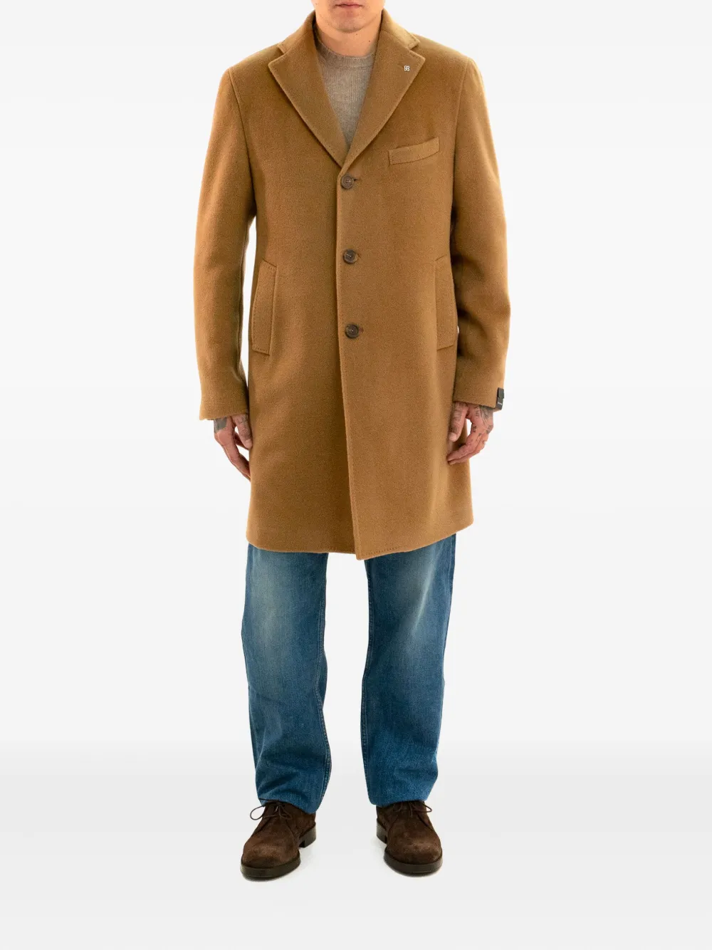 Tagliatore wool coat | Single Breasted Coats | Image 2