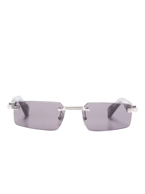 Cartier Eyewear rectangle-frame sunglasses