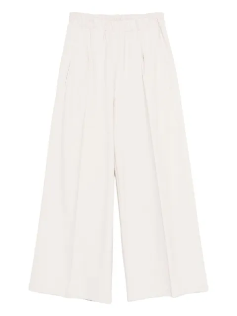 SOLOTRE elasticated-waistband trousers
