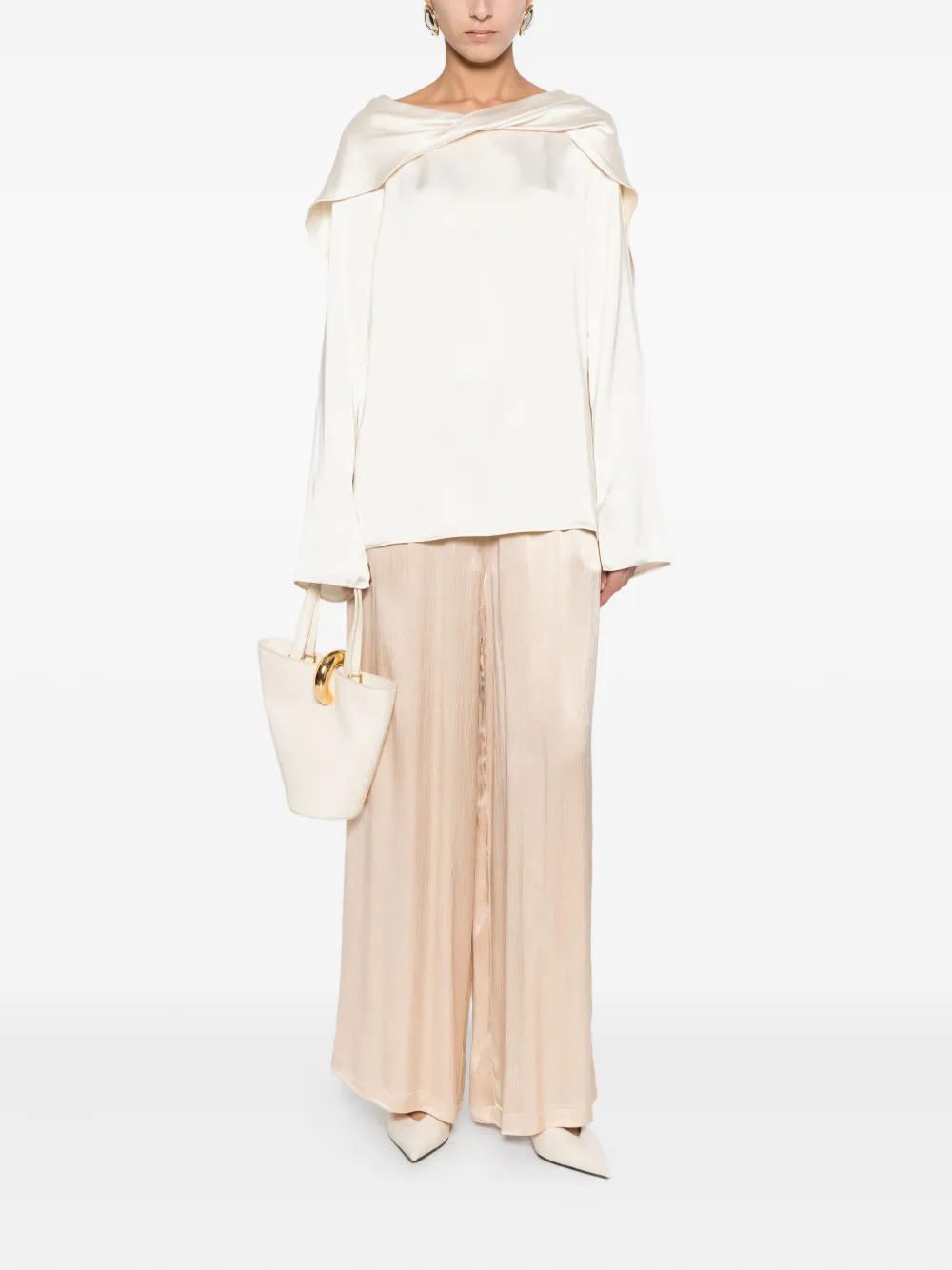 SOLOTRE Mandorla broek - Beige