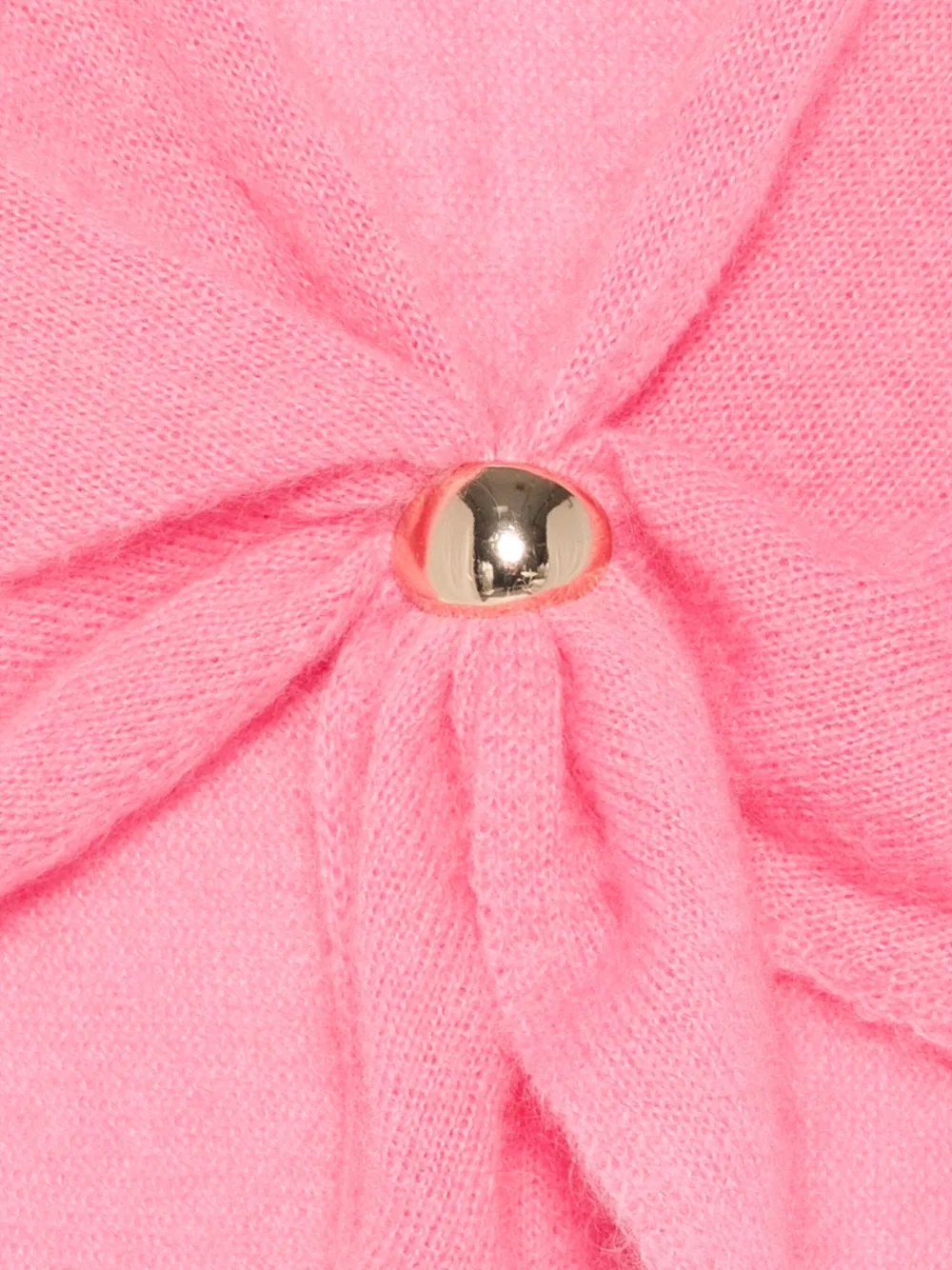 SOLOTRE Sjaal verfraaid met ring - Roze