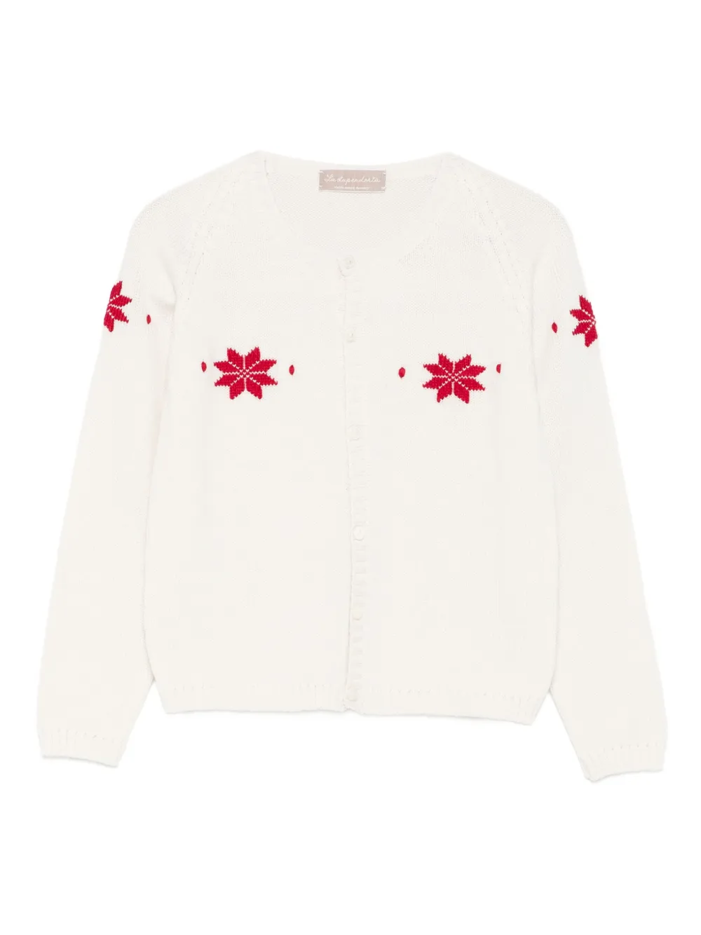 La Stupenderia crew-neck cardigan - Toni neutri