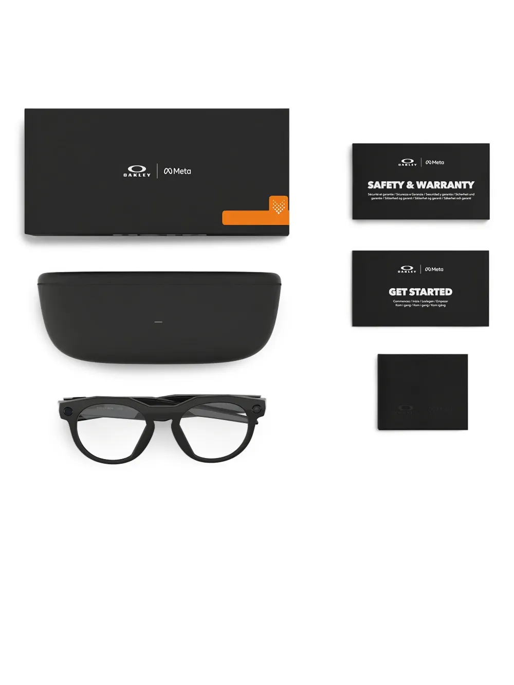 Oakley x Meta HSTN bril Zwart