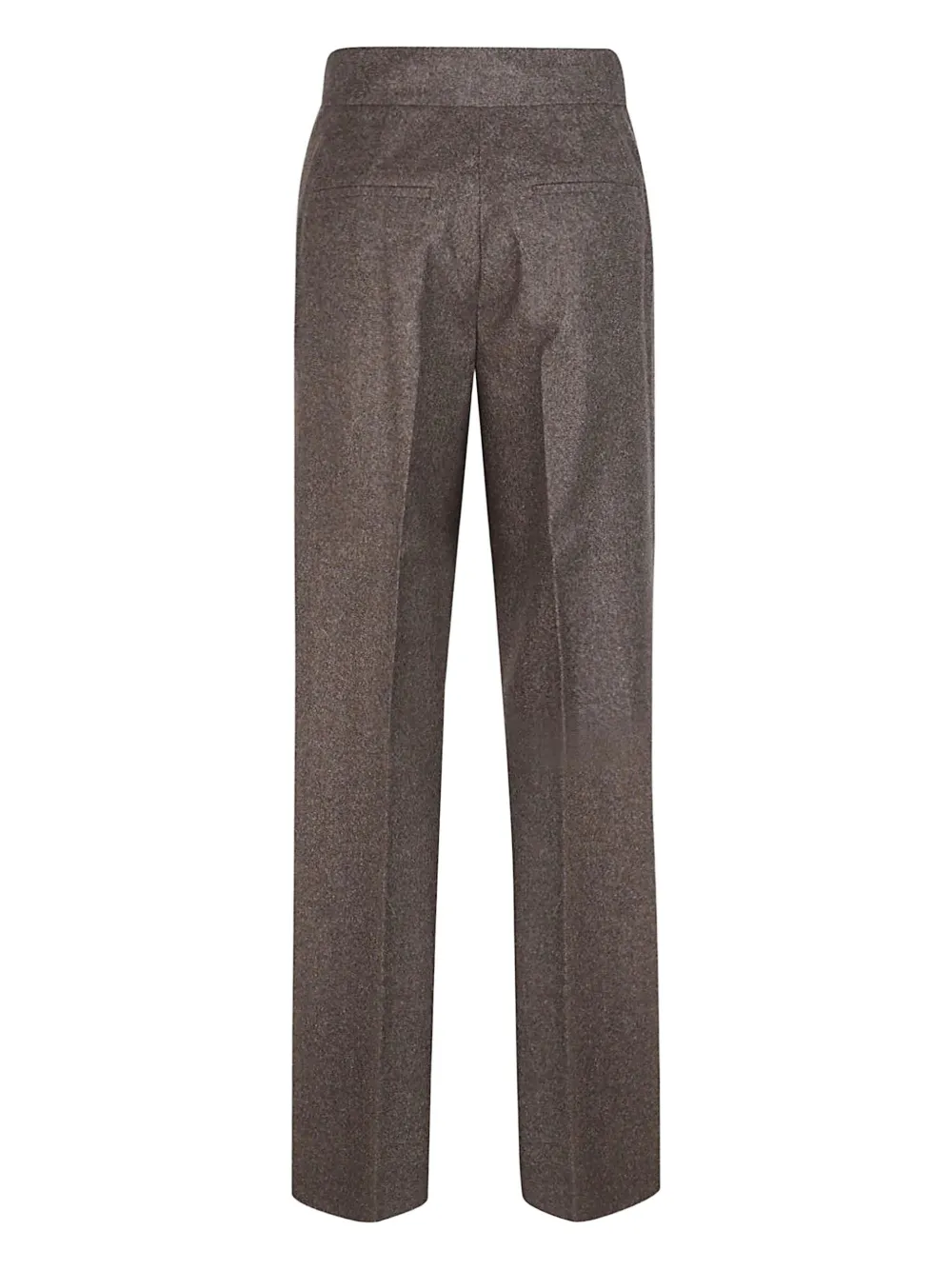 Max Mara Wool Trousers In Brown