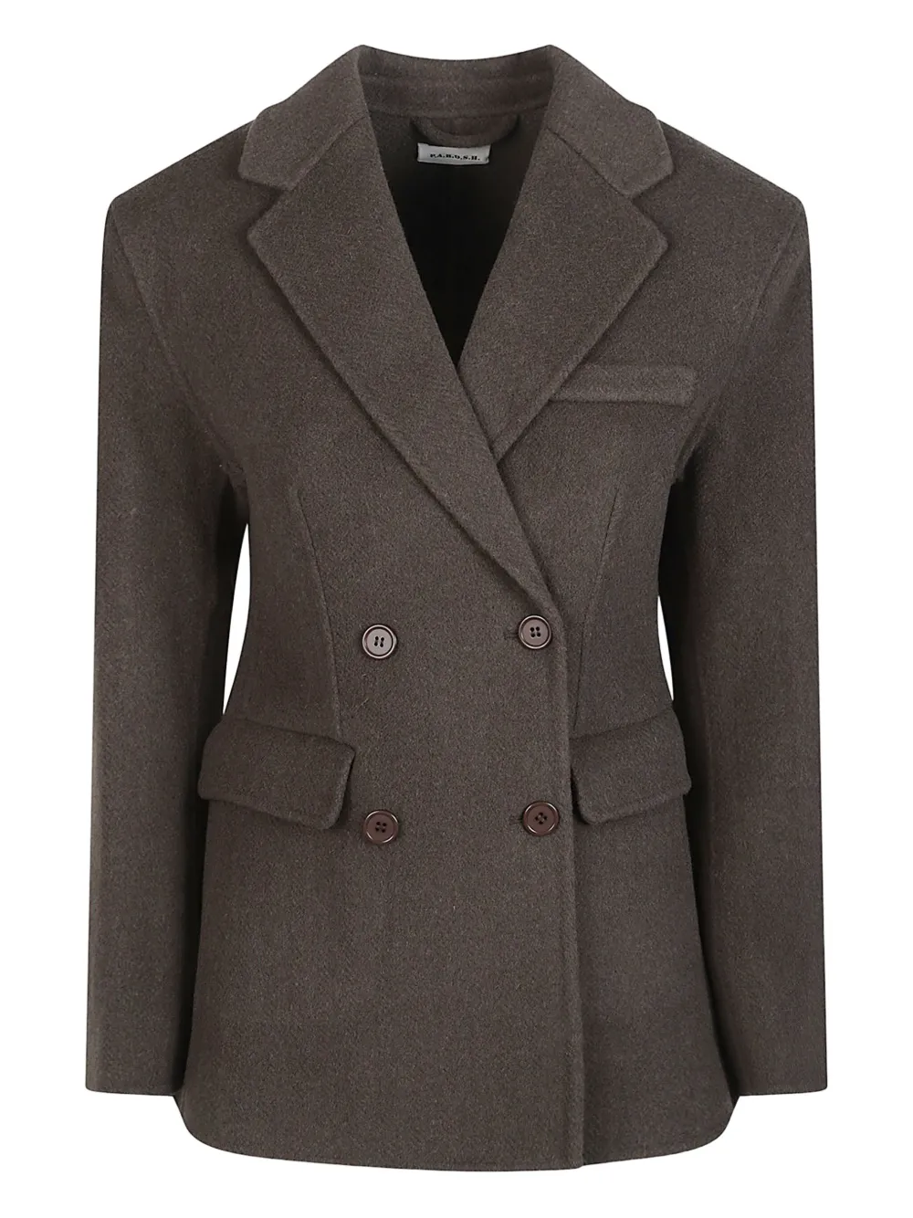 P.a.r.o.s.h Double-breasted Blazer In Green
