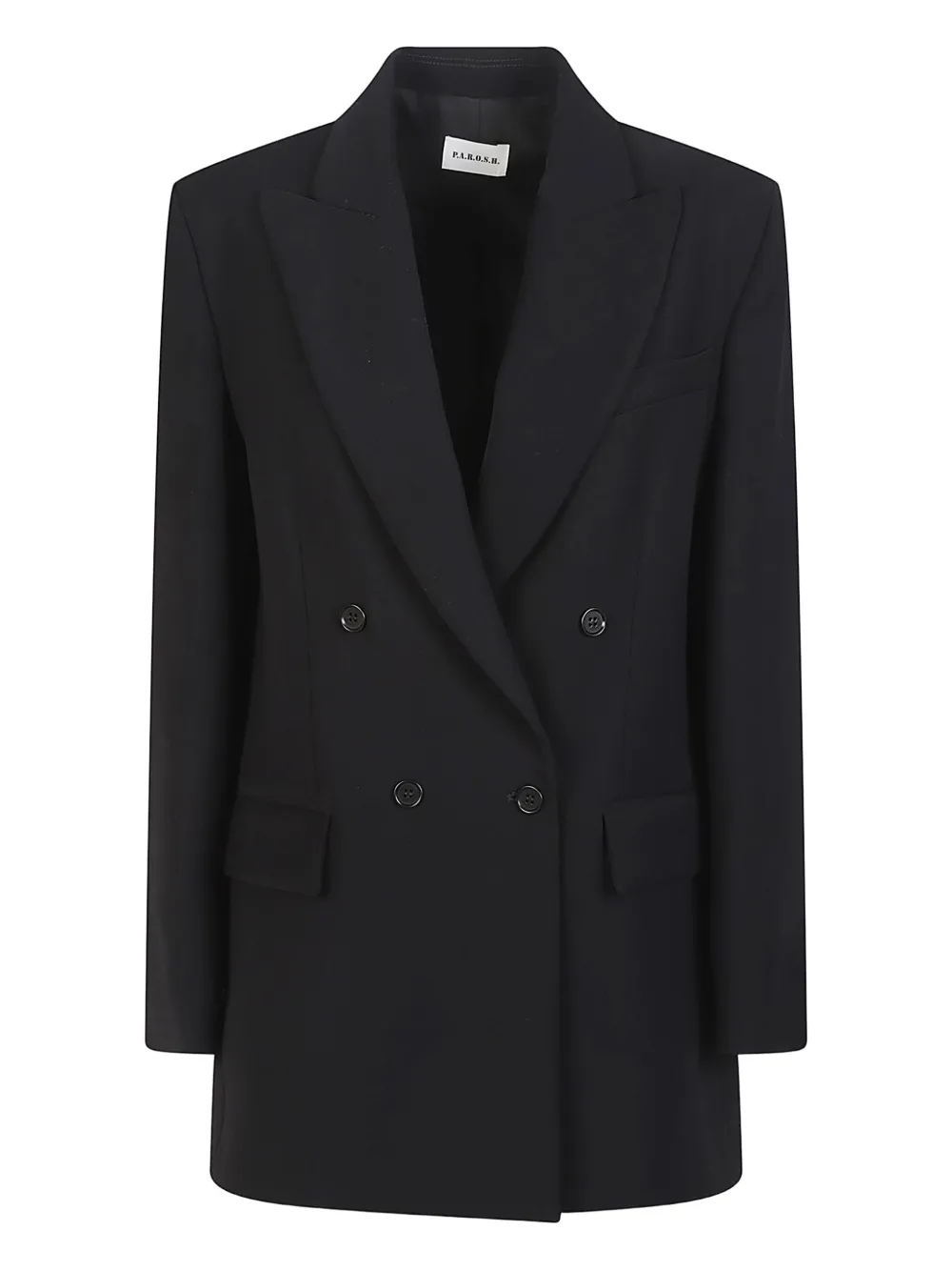 P.A.R.O.S.H. double-breasted blazer | Black | Image 1